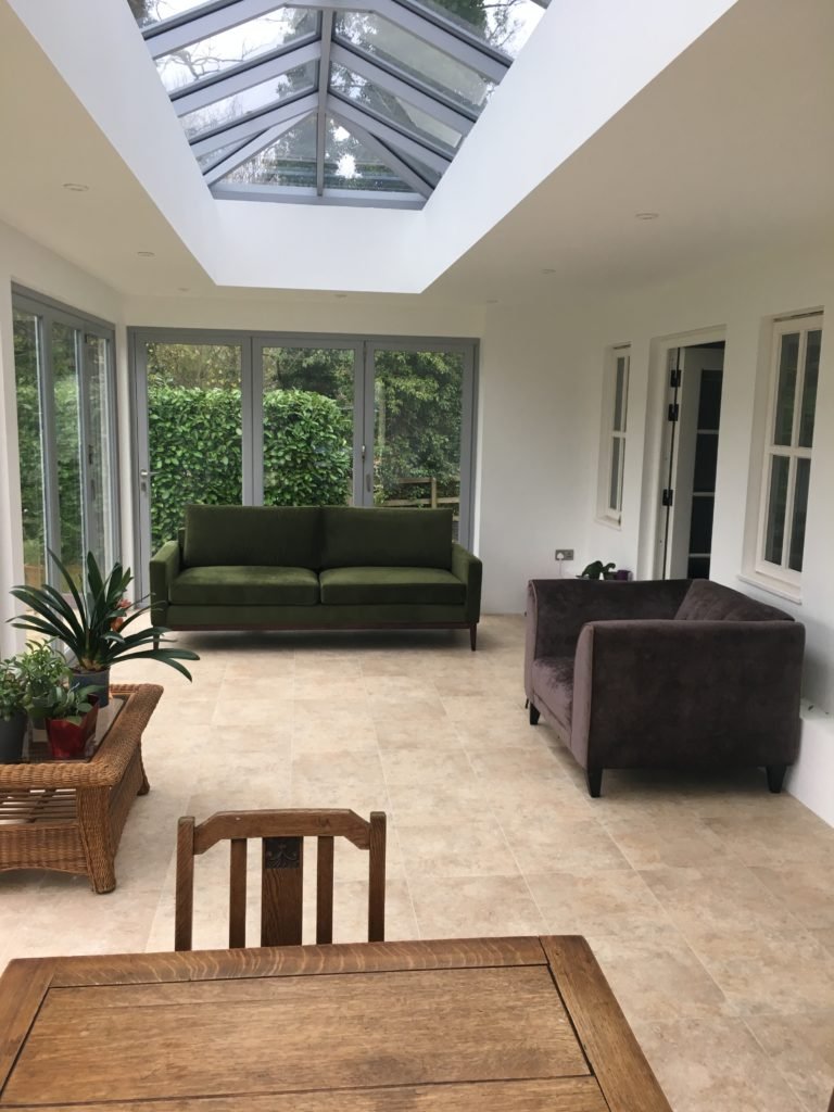 Inside Orangery