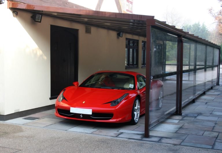 Car port Sports Car
