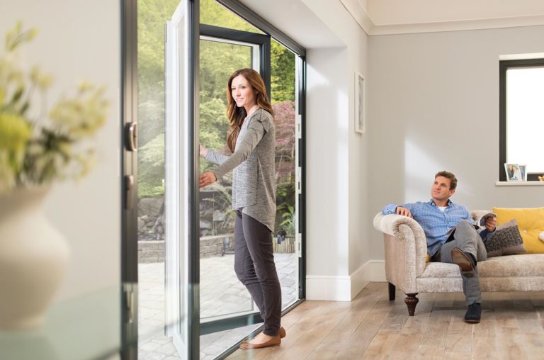Opening Bifold Door