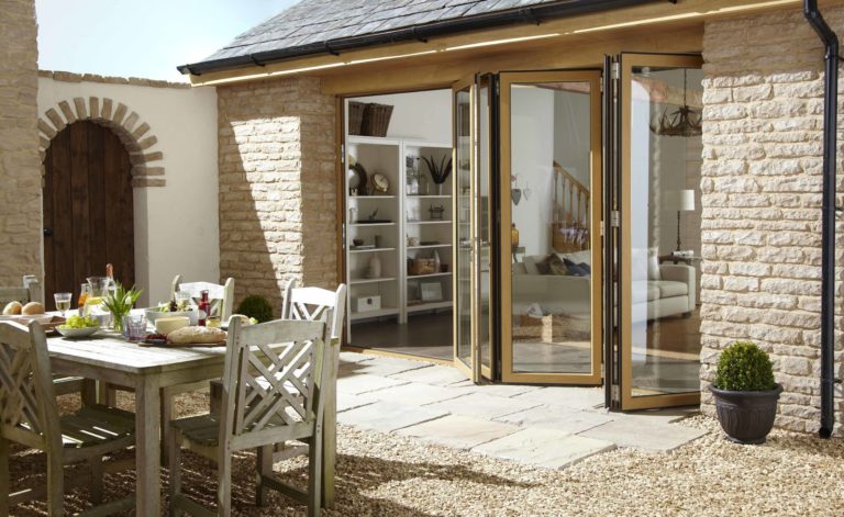 Wood Bifold Door